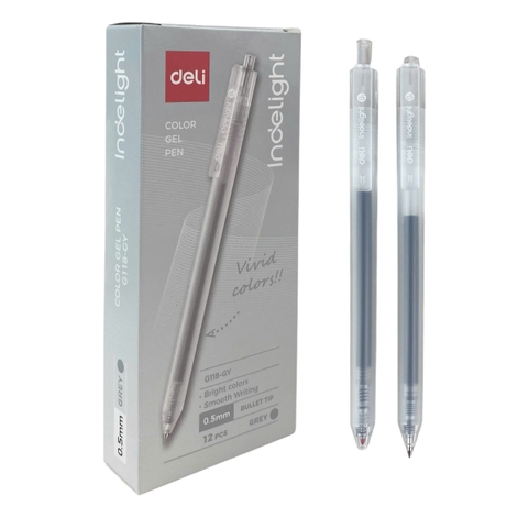 Bút gel Deli G118, Bút nước, Bút gel (12/144)