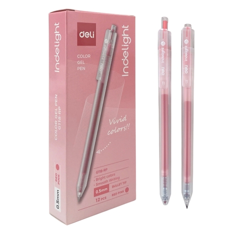 Bút gel Deli G118, Bút nước, Bút gel (12/144)