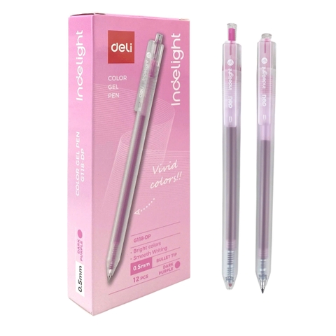 Bút gel Deli G118, Bút nước, Bút gel (12/144)