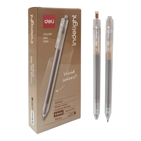 Bút gel Deli G118, Bút nước, Bút gel (12/144)