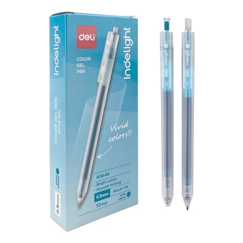 Bút gel Deli G118, Bút nước, Bút gel (12/144)