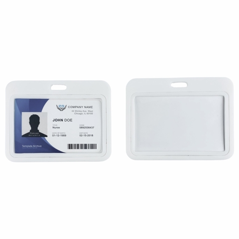 Bao đựng thẻ nhựa C-104H 8.5x5.4cm 2 mặt ngang (5)