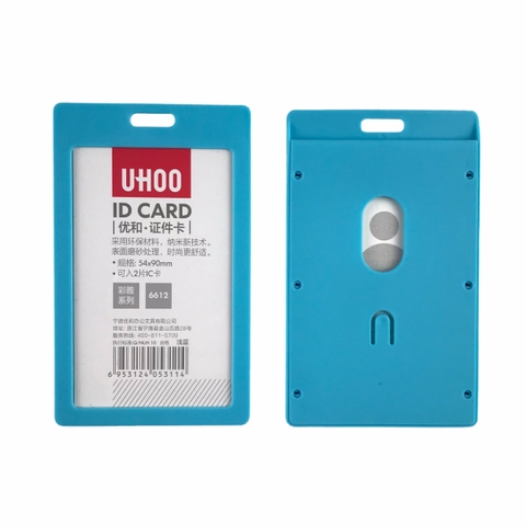 Bao đựng thẻ Uhoo 6612 5.4x9cm 1 mặt đứng (12)