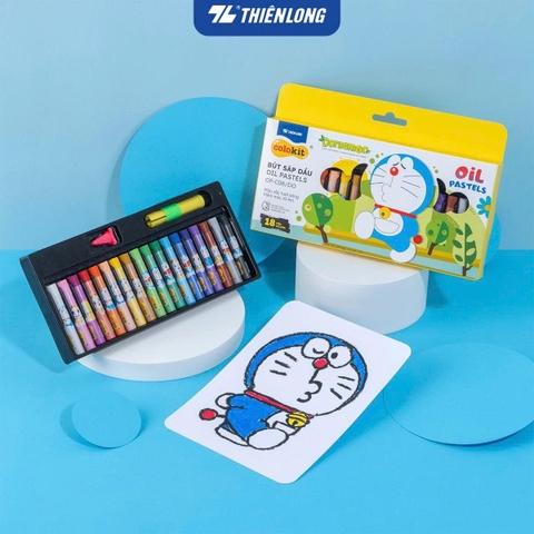 Bút sáp dầu TL Colokit OP-C07/DO / OP-C08/DO, Màu vẽ