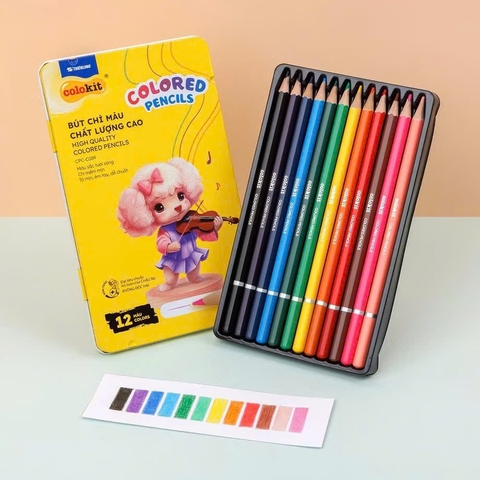 Bút chì màu TL Colokit CPC-C039 / CPC-C040 / CPC-C041, Màu chì