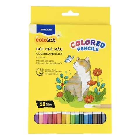 Bút chì màu TL Colokit CPC-C036/ CPC-C037 / CPC-C038