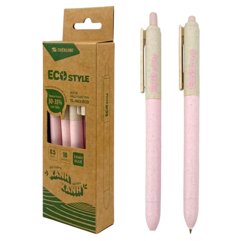 Bút bi TL Eco Style TL-063/ECO xanh (10)