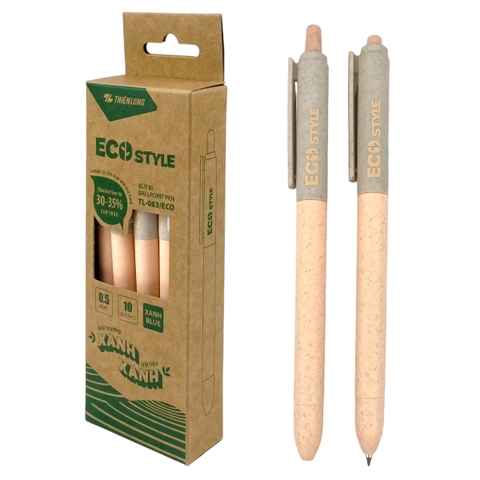 Bút bi TL Eco Style TL-063/ECO xanh (10)
