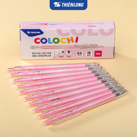 Bút gel TL GeL-050/ Plus (10), Bút bi nước, Viết mực nước, Văn phòng phẩm