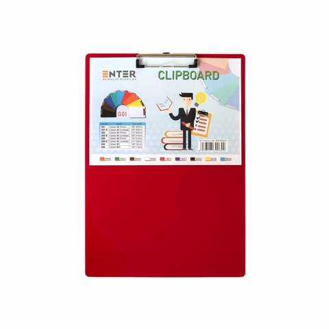 Bìa trình ký mica Enter G01 31.5x43cm A3 đứng (20)
