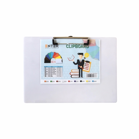 Bìa trình ký mica Enter G02-N 31.5x21.5cm A4 ngang (20)