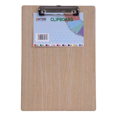 Bìa trình ký gỗ Enter G08 21.5x31.5cm A4 đứng (20)