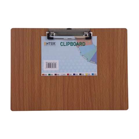 Bìa trình ký gỗ Enter G08-N 31.5x21.5cm A4 ngang (20)