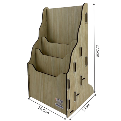 Kệ gỗ 3 ngăn Enter Enter KG503 A5 lắp ráp
