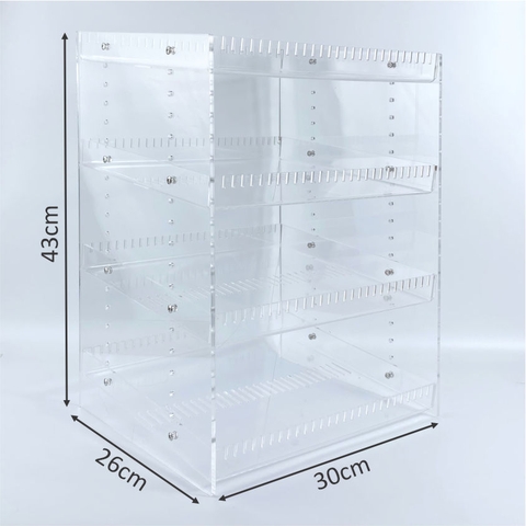 Kệ trưng bày DCHS mica Enter TBNS08 / TBNS09 / TBNS10 30x26x43cm