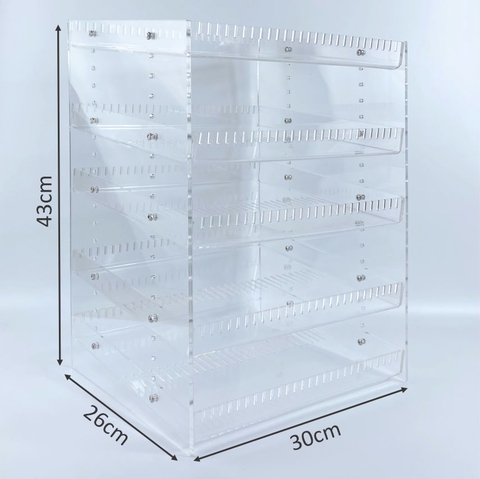 Kệ trưng bày DCHS mica Enter TBNS08 / TBNS09 / TBNS10 30x26x43cm