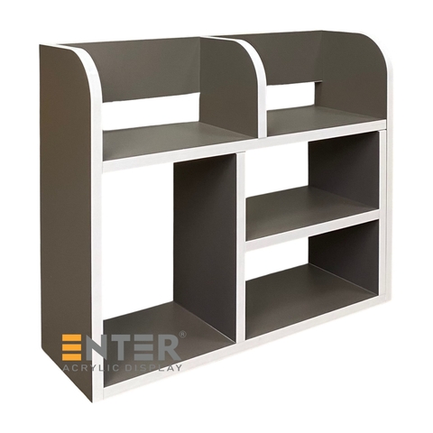 Kệ sách để bàn gỗ Enter KG506 60x18x48cm, Giá sách để bàn, Kệ gỗ đa năng