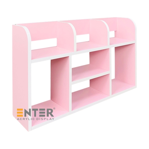 Kệ sách để bàn gỗ Enter KG507 80x18x48cm, Giá sách để bàn, Kệ gỗ đa năng