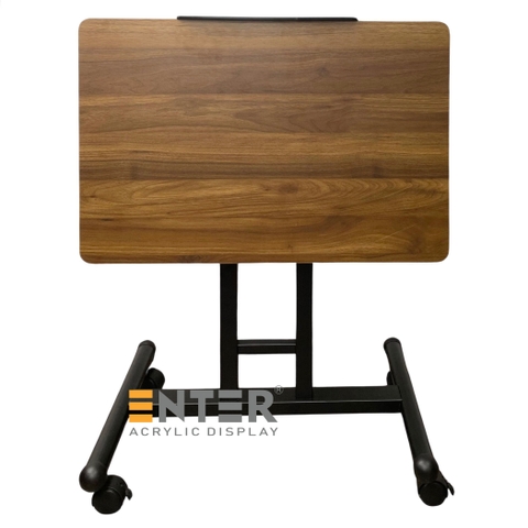 Bàn gỗ di động Enter BG103 60x40cm, Bàn nâng hạ đa năng, Bàn gỗ đa chức năng, Bàn gấp gọn thông minh