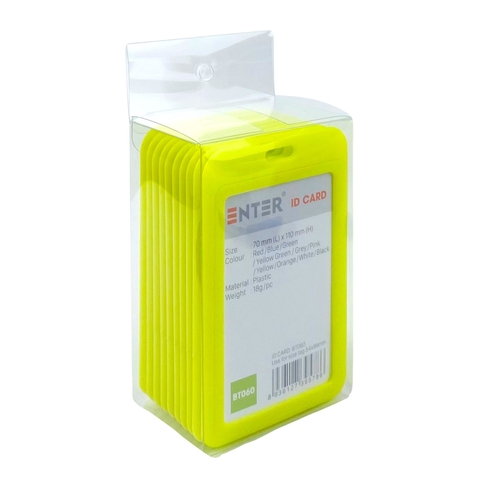 Bao đựng thẻ Enter BT060 54x86mm 1 mặt đứng