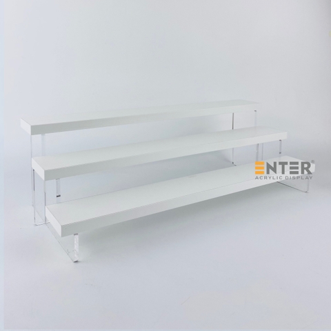 Kệ trưng bày Enter TB314 3 tầng 400x168x123mm, Kệ bậc thang để bàn, Kệ trưng bày nước hoa, mô hình