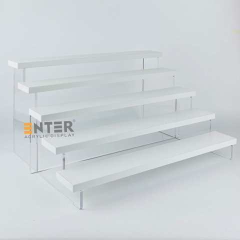 Kệ trưng bày Enter TB514 5 tầng 400x280x203mm, Kệ bậc thang để bàn, Kệ trưng bày nước hoa, mô hình