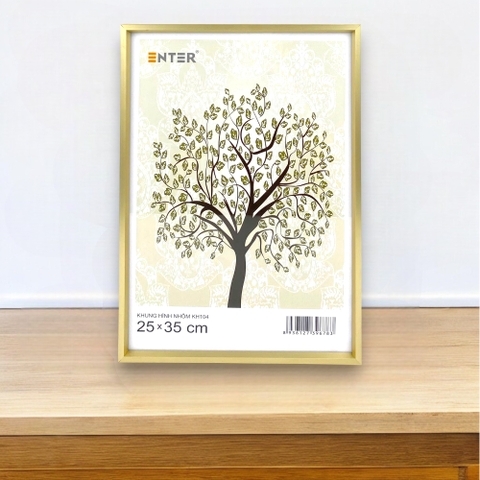 Khung hình nhôm Enter KH104 25x35cm, Khung tranh, Khung hình, Khung ảnh