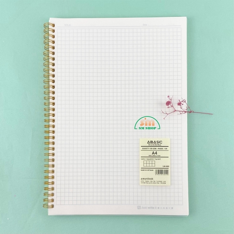 Sổ lò xo FT 20.5x29.5cm 120 trang 100gsm A4 (30)