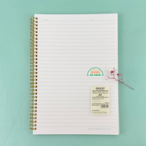 Sổ lò xo FT 20.5x29.5cm 120 trang 100gsm A4 (30)