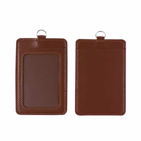Bao đựng thẻ da 5.5x8.5cm 2 ngăn đứng (25)