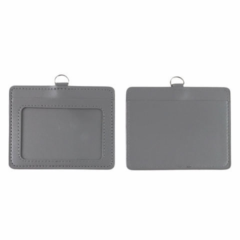 Bao đựng thẻ da 8.5x5.5cm 2 ngăn ngang (25)