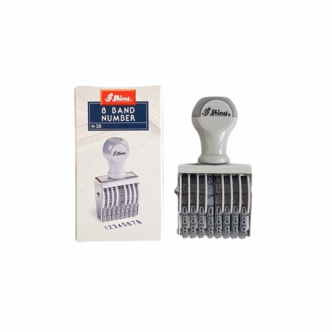 Dấu số xoay Shiny N08 / N18 / N28 / N38 / N48 / N58 / NA8 / NB8 8 số