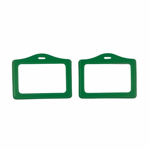 Bao đựng thẻ da 8.5x5.5cm 2 mặt kiếng ngang (50)