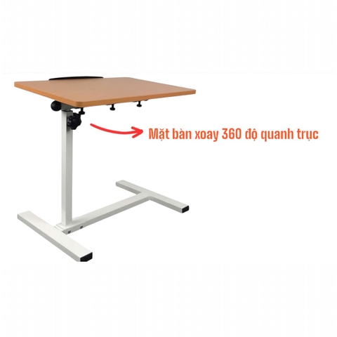 Bàn di động Enter BG106 60x40cm, Bàn nâng hạ đa năng, Bàn gỗ đa chức năng, Bàn gấp gọn thông minh