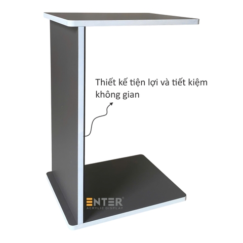 Bàn gỗ Enter BG108 44x34x66cm xám, bàn phụ sofa, bàn gỗ