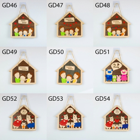 Bảng gỗ treo có nội dung