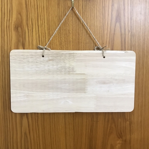 Bảng gỗ treo không nội dung Enter KG101 / KG102 / KG103 /  KG104 / KG105 dày 8mm