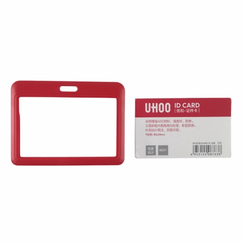 Bao đựng thẻ Uhoo 6031 8.5x5.4cm 2 mặt ngang (6)