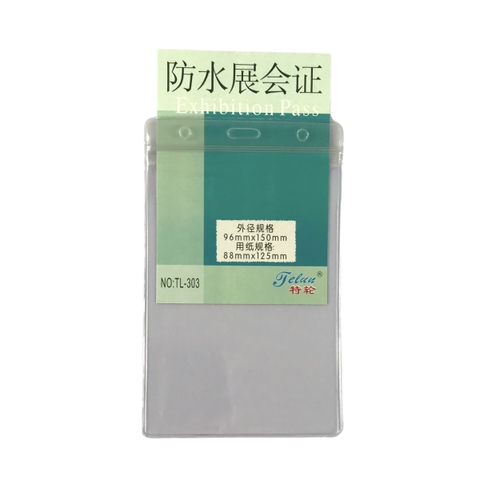 Bao đựng thẻ dẻo TL-303 8.8x12.5cm trong đứng (50)