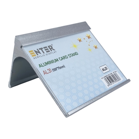 Bảng thông tin để bàn nhôm Enter AL31 100x75mm, Khung thông tin sản phẩm, Khung bảng giá, Kệ trưng bày để bàn (20)