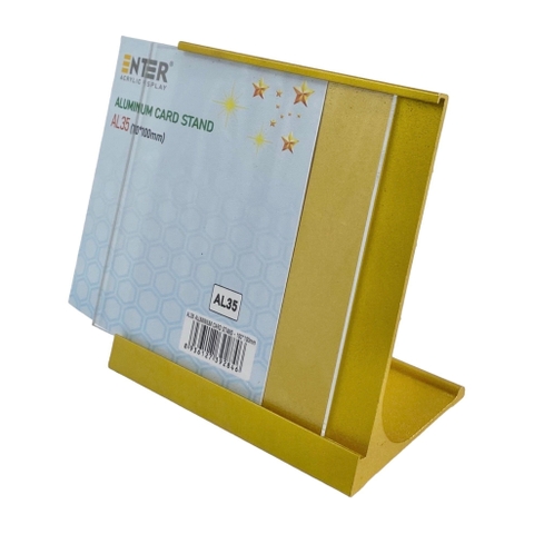 Bảng thông tin để bàn nhôm Enter AL35 100x100mm, Khung thông tin sản phẩm, Khung bảng giá, Kệ trưng bày để bàn (20)