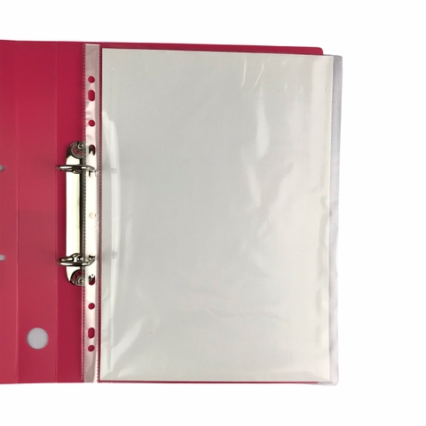 Bìa còng chữ D nhựa Plus 82-V121 / 82-V122 / 82-V123 / 82-V124 / 82-V125 / 82-V126 3.5cm A4 (50)