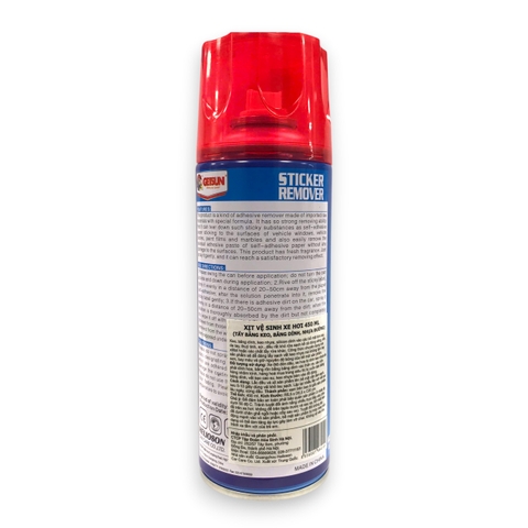 Bình xịt Getsun 450ml, Bình xịt phim dấu