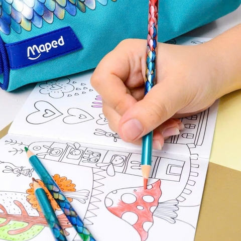 Bút chì màu Maped 862234 12 màu, Màu vẽ, Văn phòng phẩm (12)