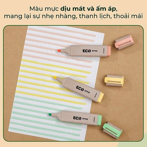 Bút dạ quang TL Eco Style HL-015/ECO