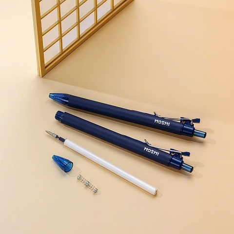 Bút gel TL Hoshi GeL-047/HS xanh (10)