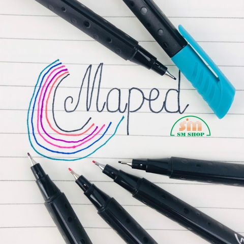 Bút lông kim Maped Graph Peps 0.4mm (12)