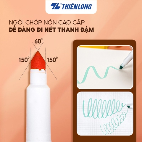 Bút lông màu rửa được TL Colokit SWM-C008 20 màu (100)