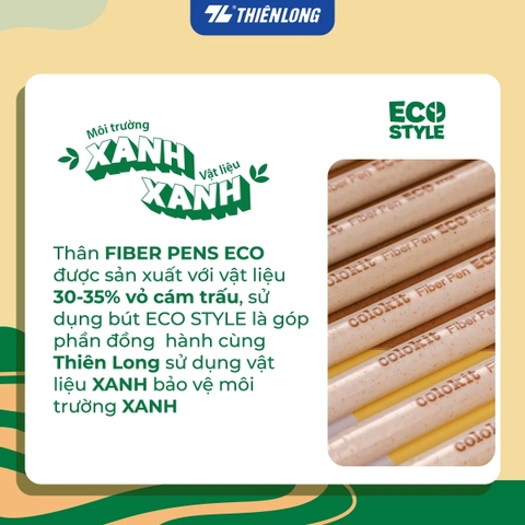 Bút lông màu TL Colokit Eco Style FP-C012/ECO 20 màu