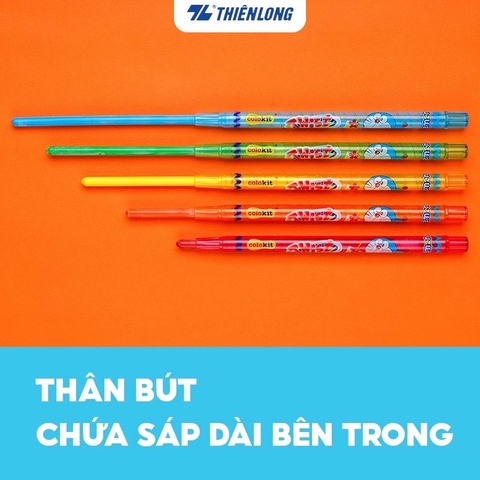 Bút sáp vặn TL Colokit TCR-C04/DO / TCR-C05/DO